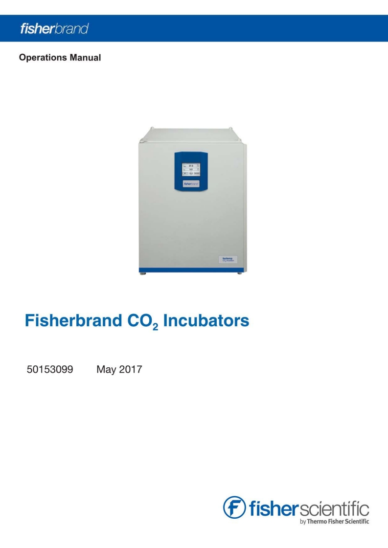 Fisherbrand-CO2-Incubator-操作说明书手册