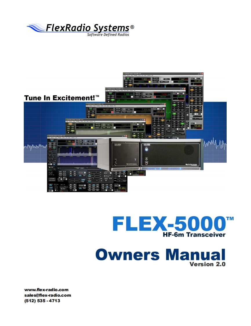 FlexRadio_FLEX-5000-(Manual操作说明书手册)