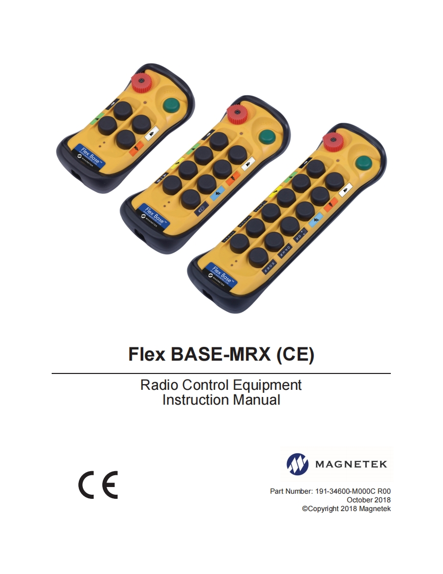 Flex_Base_MRX_Full_安装调试说明书手册_Englis