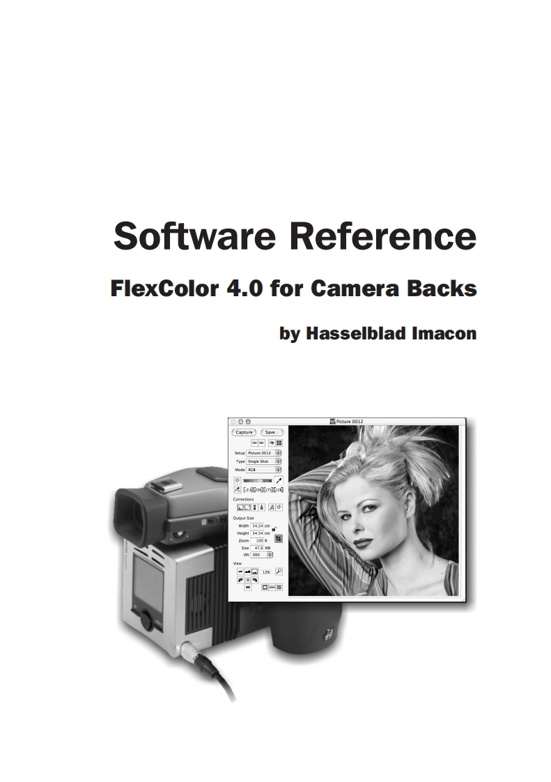 Flexcolor-Manual-Camera-Backs操作说明书手册