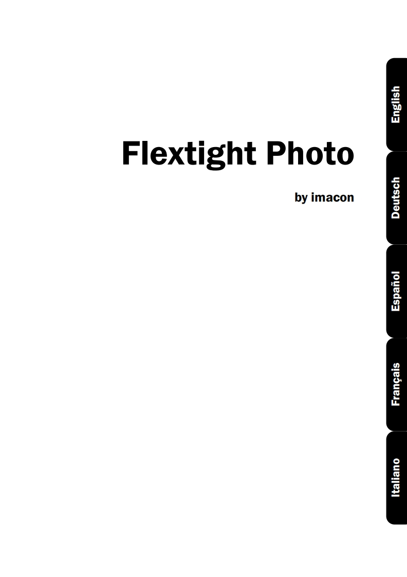 FlextightPhoto-Manual操作说明书手册