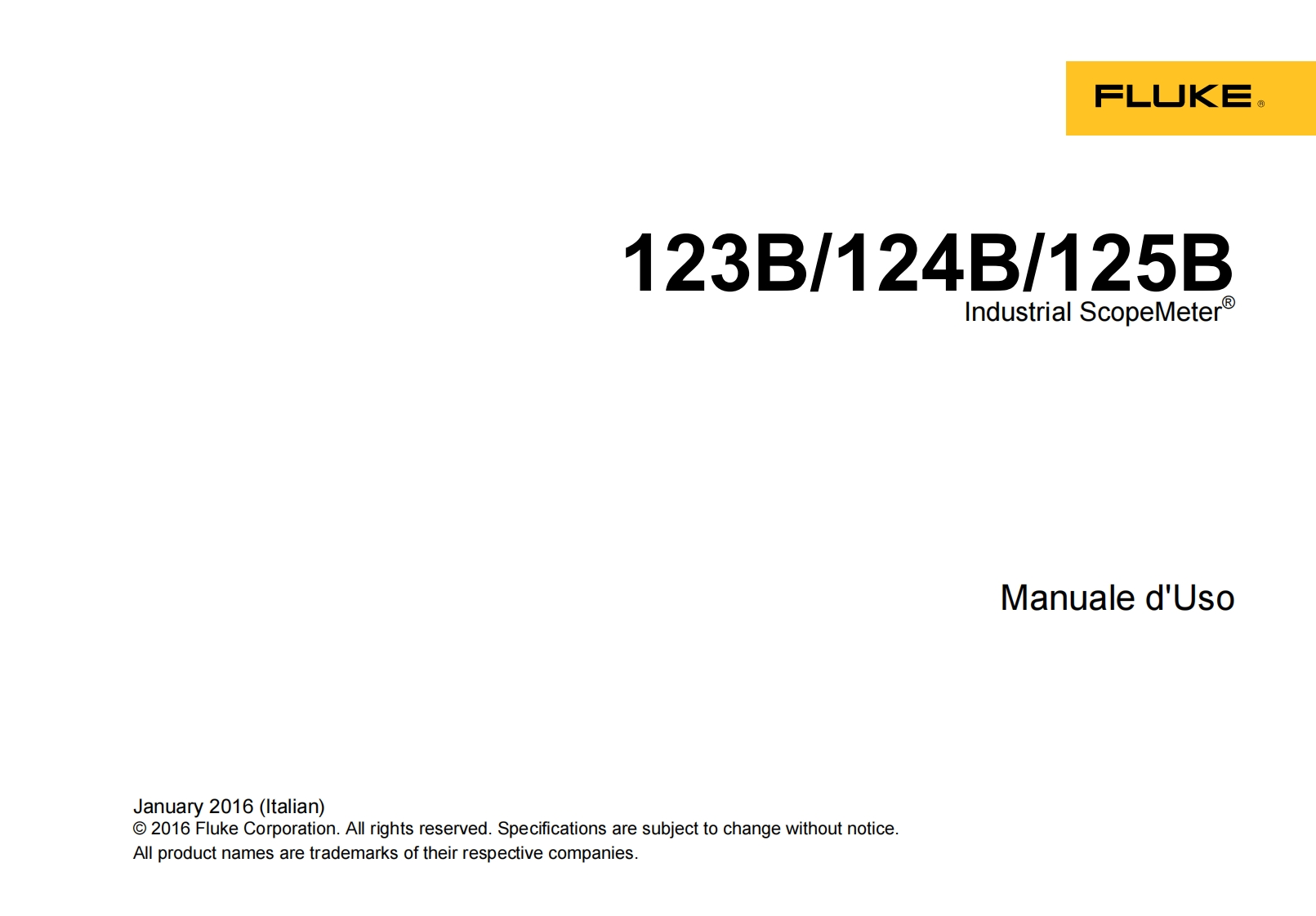 Fluke-123B_124B_125B_使用说明书手册_IT