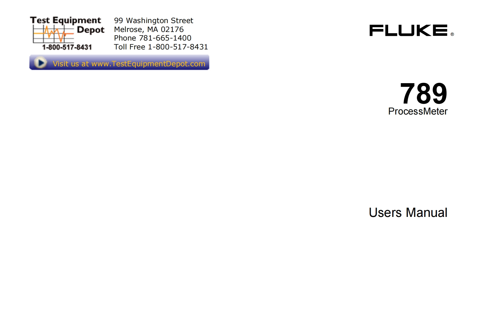 Fluke-789-User-Manual操作说明书手册新质力文库 - 聚焦新质生产力发展的数字化知识库_行业洞察 / 理论成果 / 实践指南免费下载新质力文库