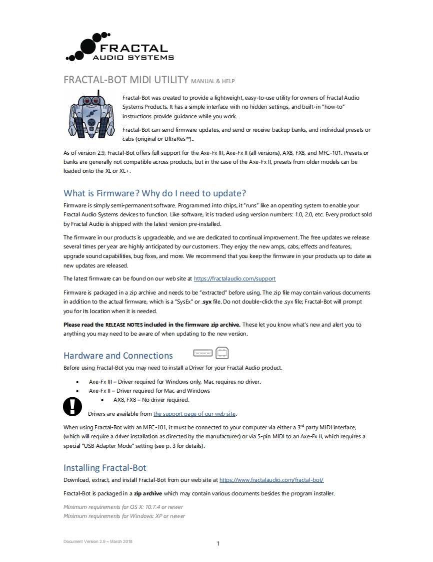 Fractal-Bot-Manual操作说明书手册