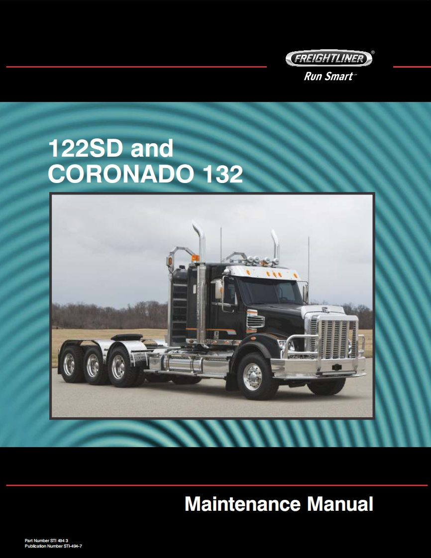 Freightliner-122SD-Maintenance-Manual维修手册