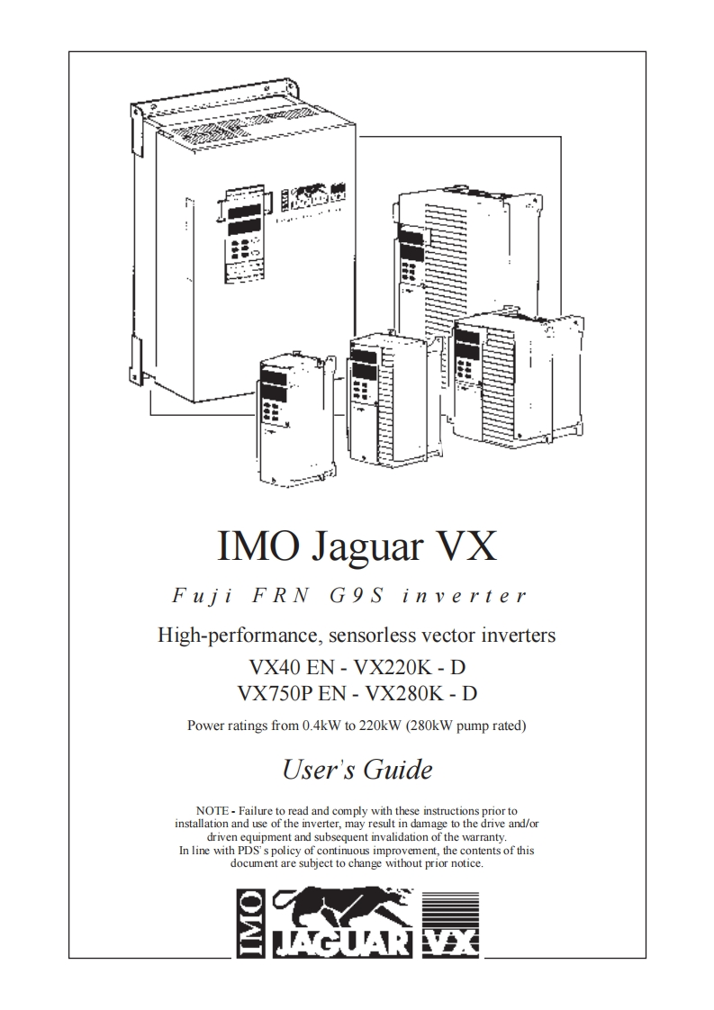Fuji-G9-IMO-VX-操作说明书手册