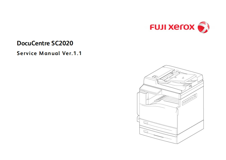 Fuji-Xerox-DocuCentre-SC2020-Service-Manual维修维护手册