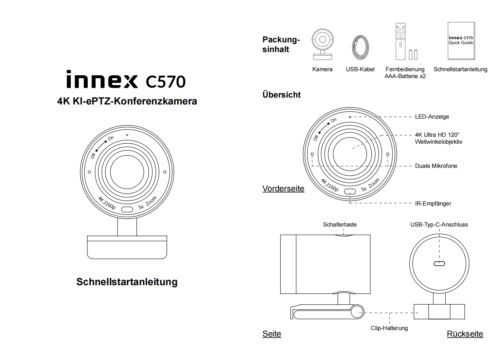 Funtech-Innex-C570-操作说明书手册