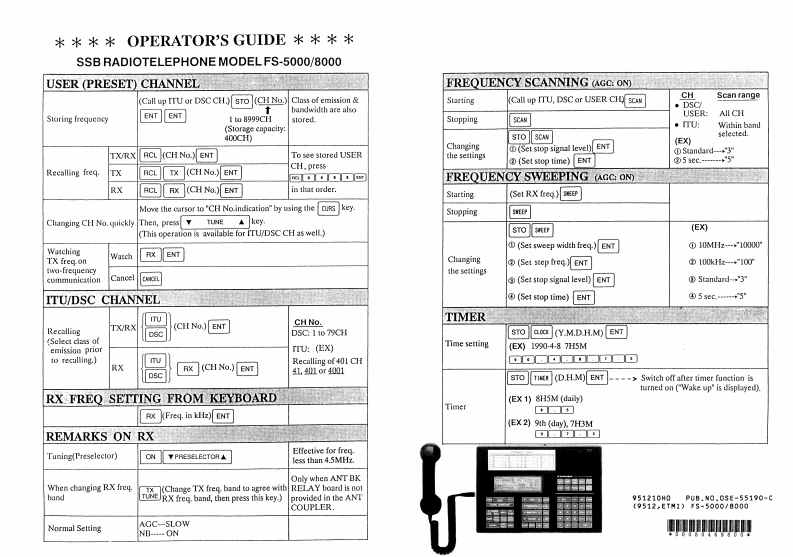 Furuno_FS-5000-_FS-8000_Operators_Guide操作说明书手册