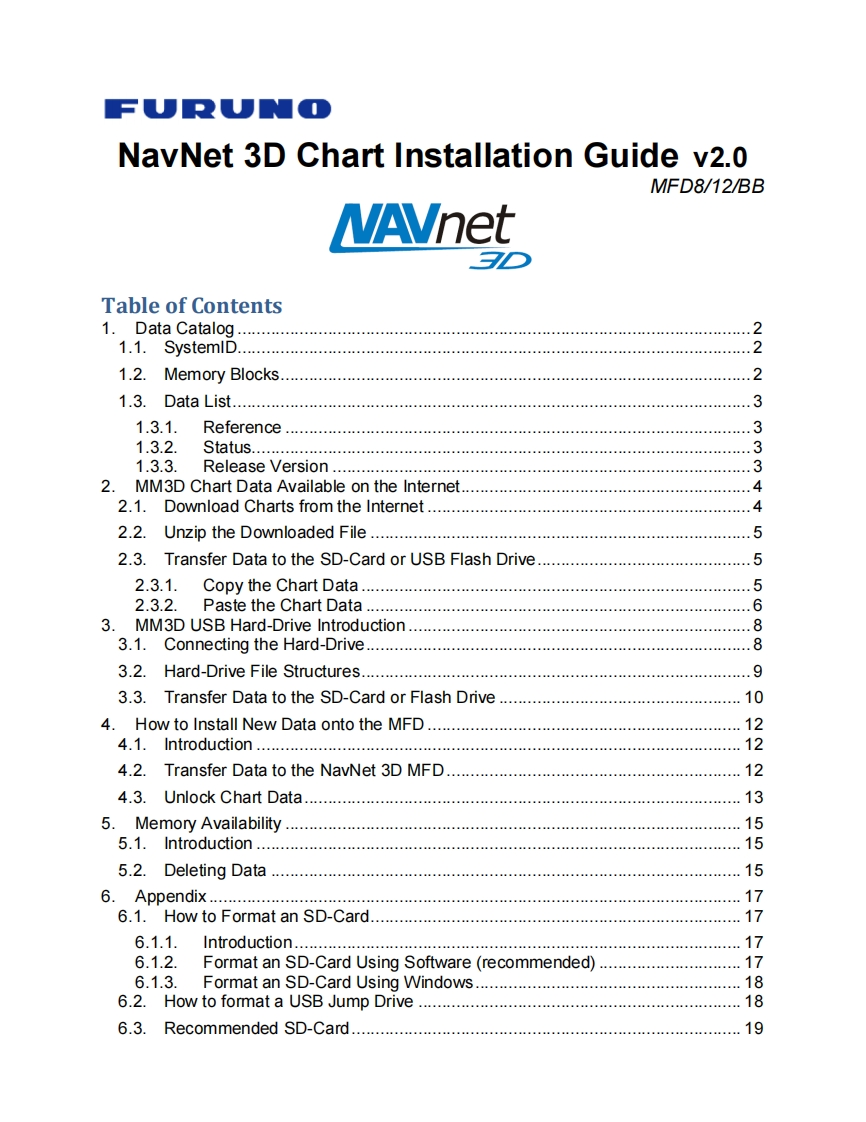 Furuno_Navnet_3D_Chart_Install_Guide