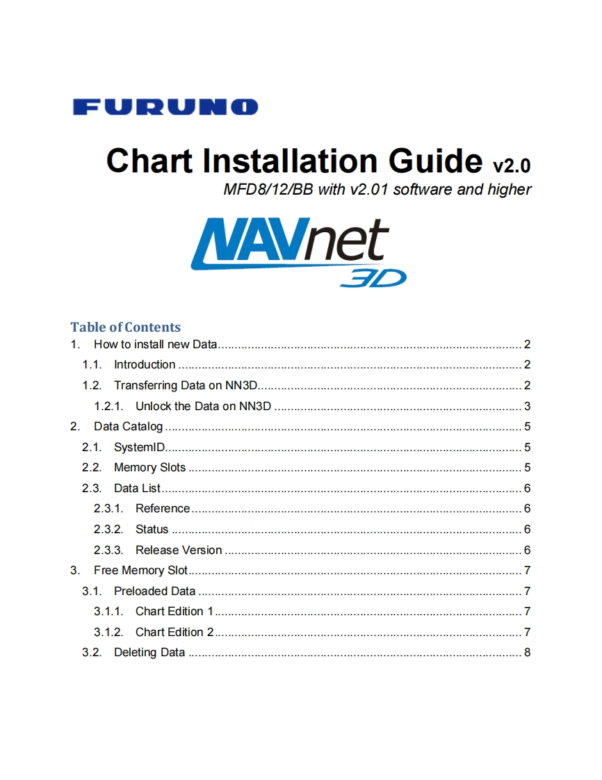 Furuno_Navnet_3D_Chart_Installation