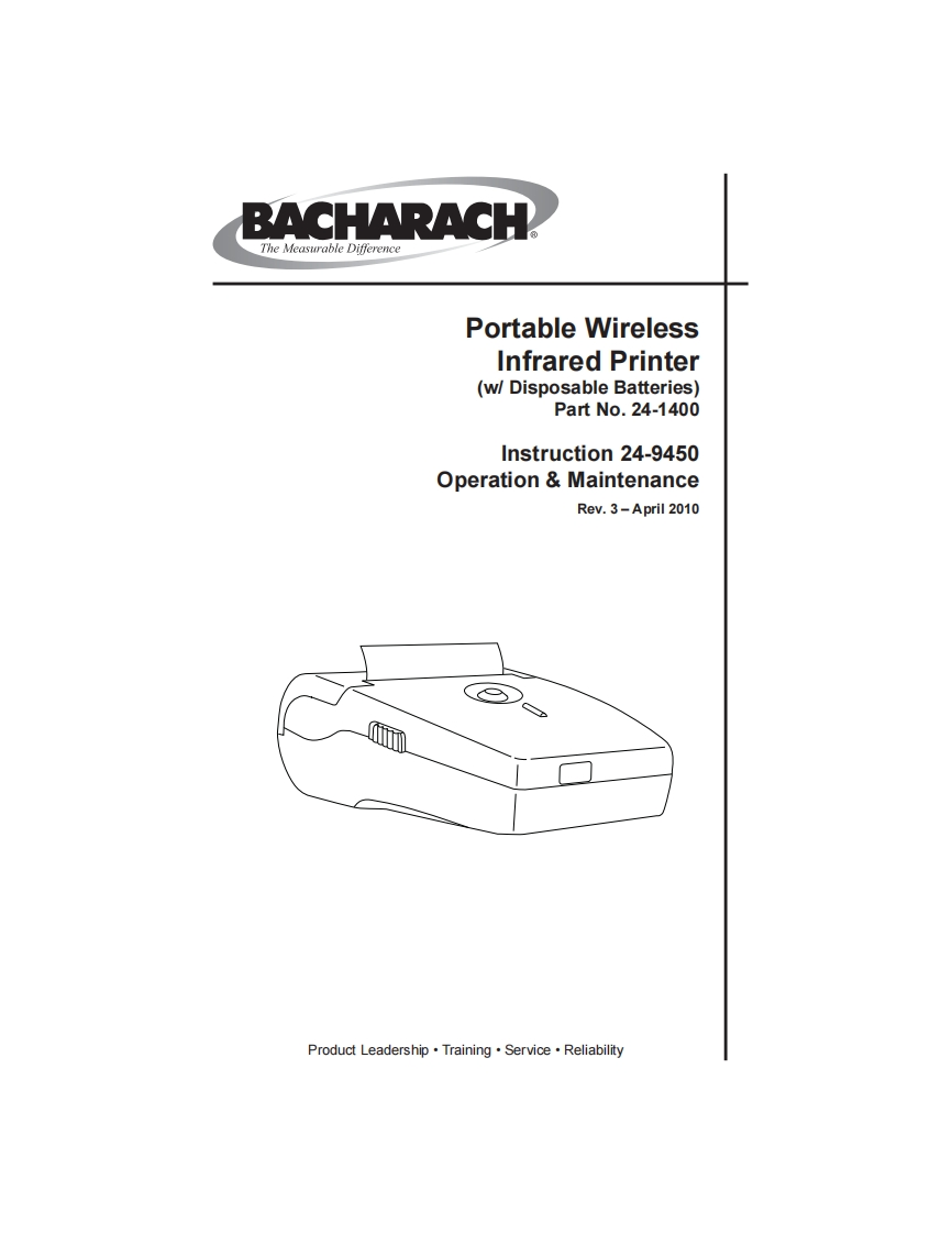 Fyrite-INSIGHT-Printer_手册说明书指南