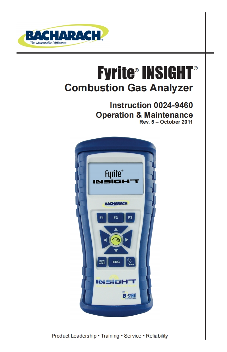 Fyrite-INSIGHT_手册说明书指南