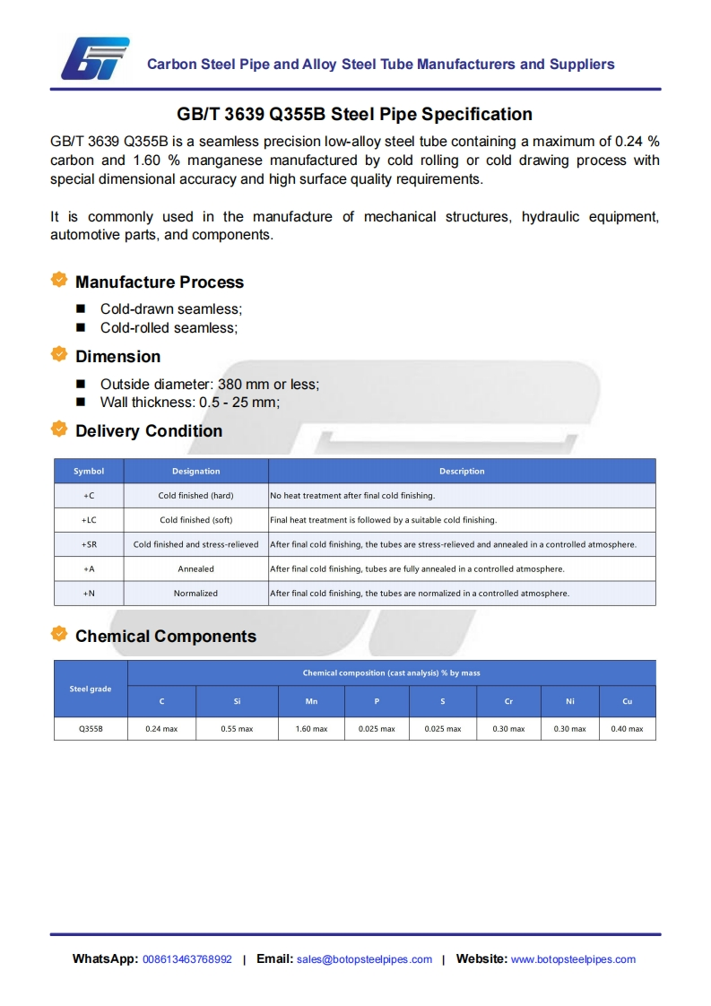 GB-T-3639-Q335B-Steel-Pipe-Specification