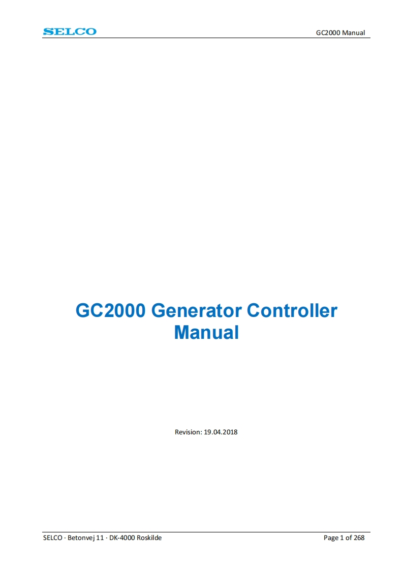 GC2000-Manual使用说明书手册-1