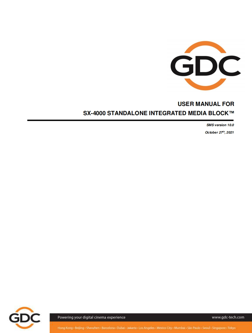 GDC_SX-4000-使用说明书手册_20211026