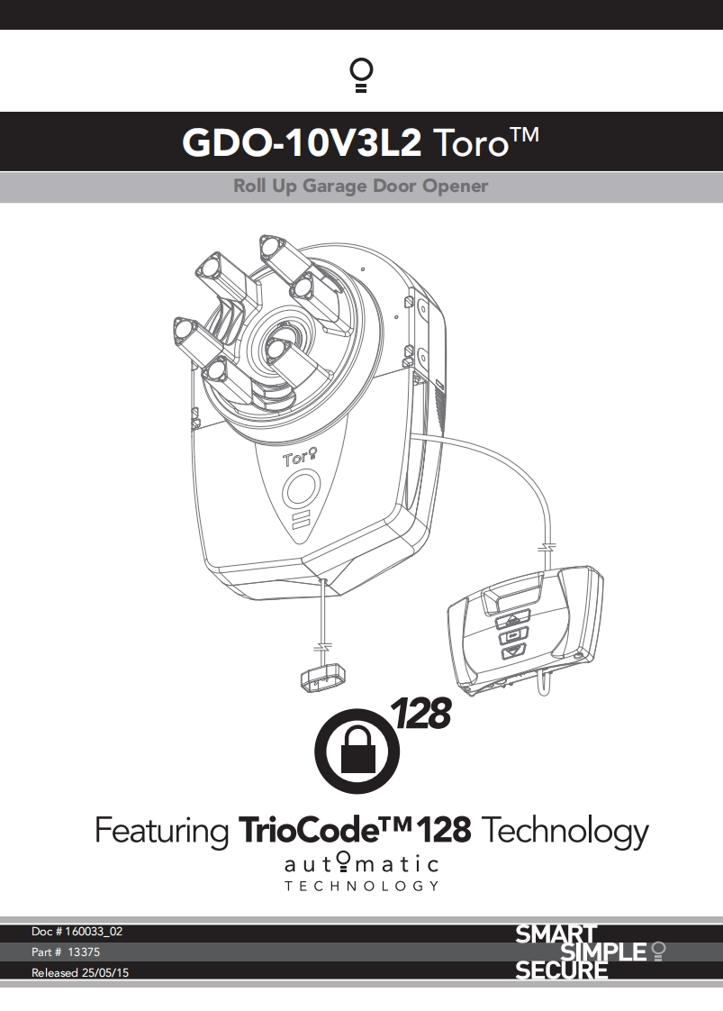 GDO-10-v3-L2-Toro-2015-操作说明书手册
