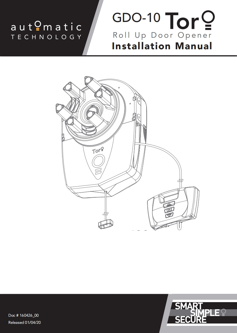 GDO-10-v3-L2-Toro-2020-操作说明书手册
