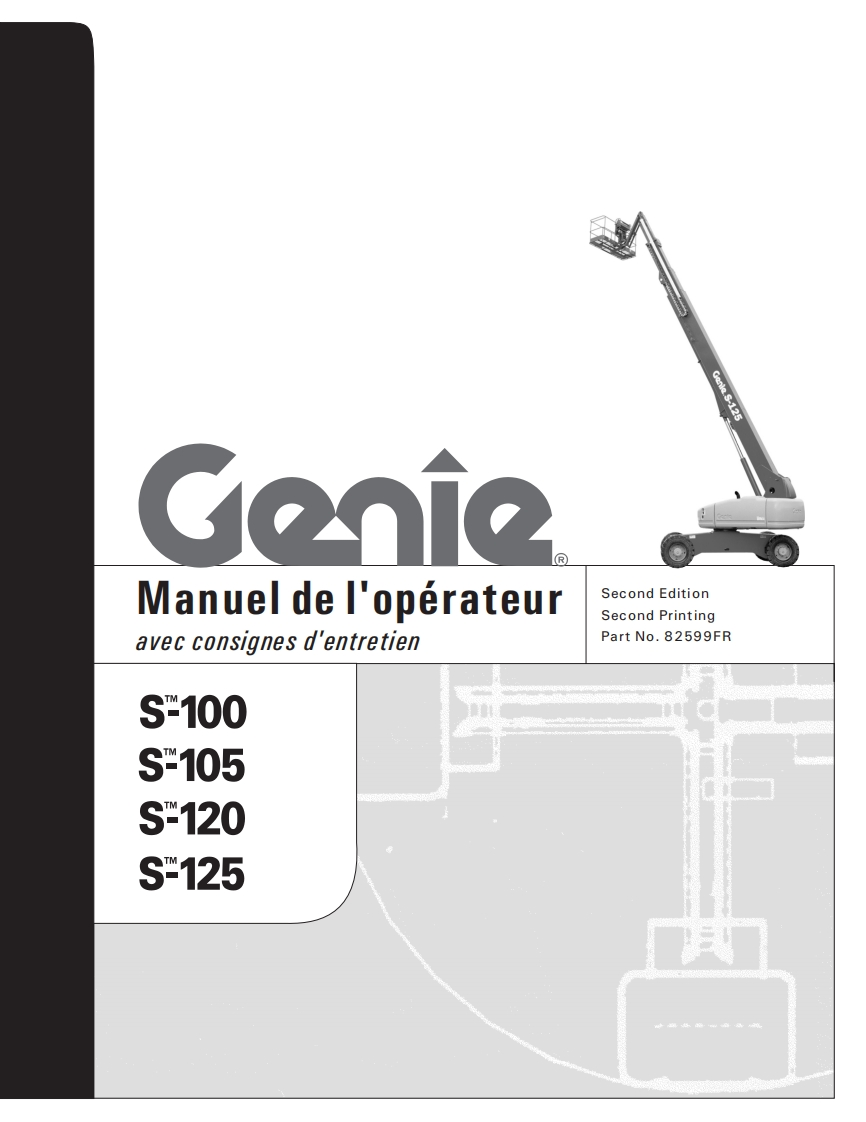 GENIE-S125操作与日常维护说明书手册