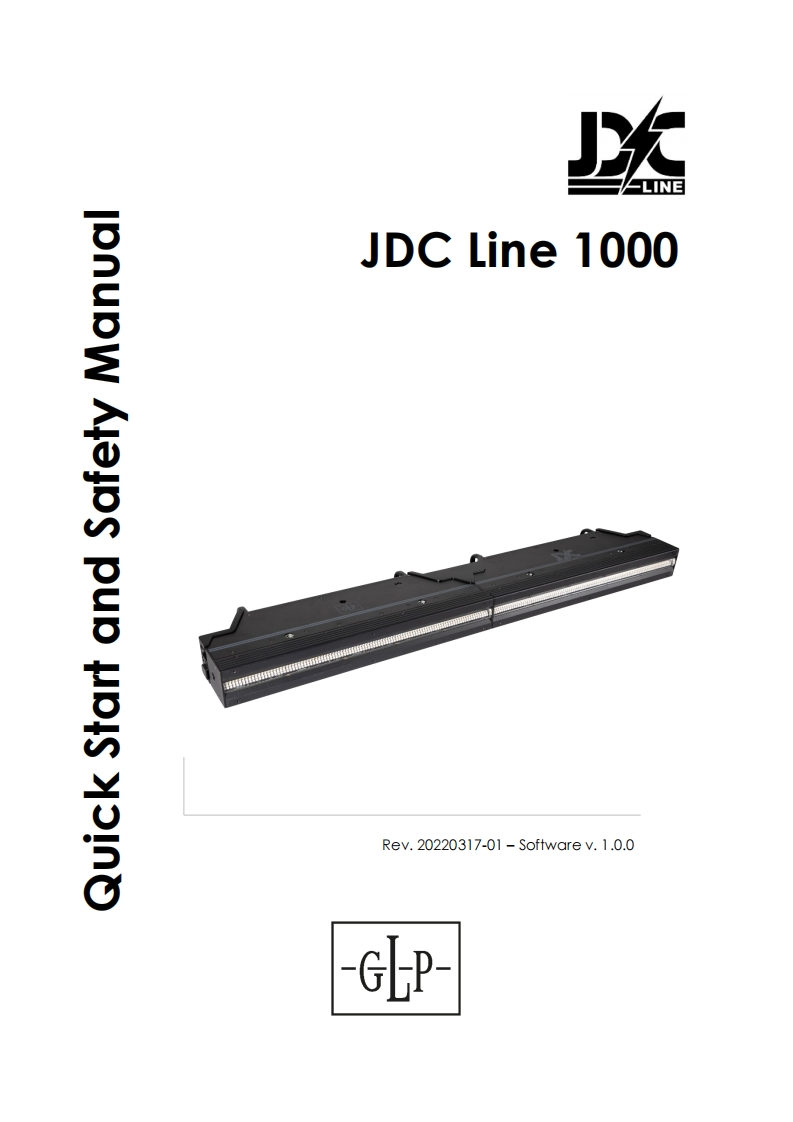 GLP-JDC-Line-1000-Quick-Start-Safety-使用说明书手册-EN-Rev-20220317-01