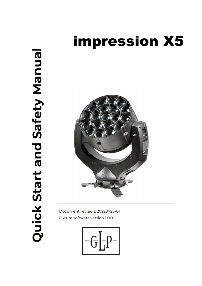 GLP-impression-X5-Safety-使用说明书手册-V1-0-0-EN-Rev20220726-01