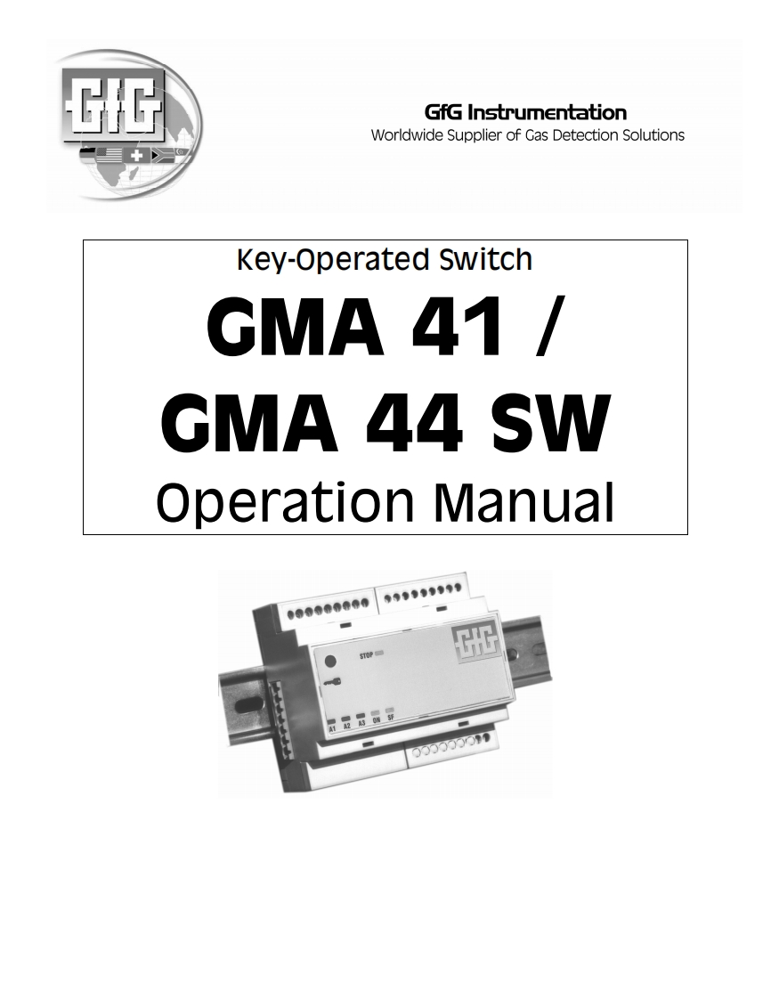 GMA41_GMA41SW_使用者说明书手册