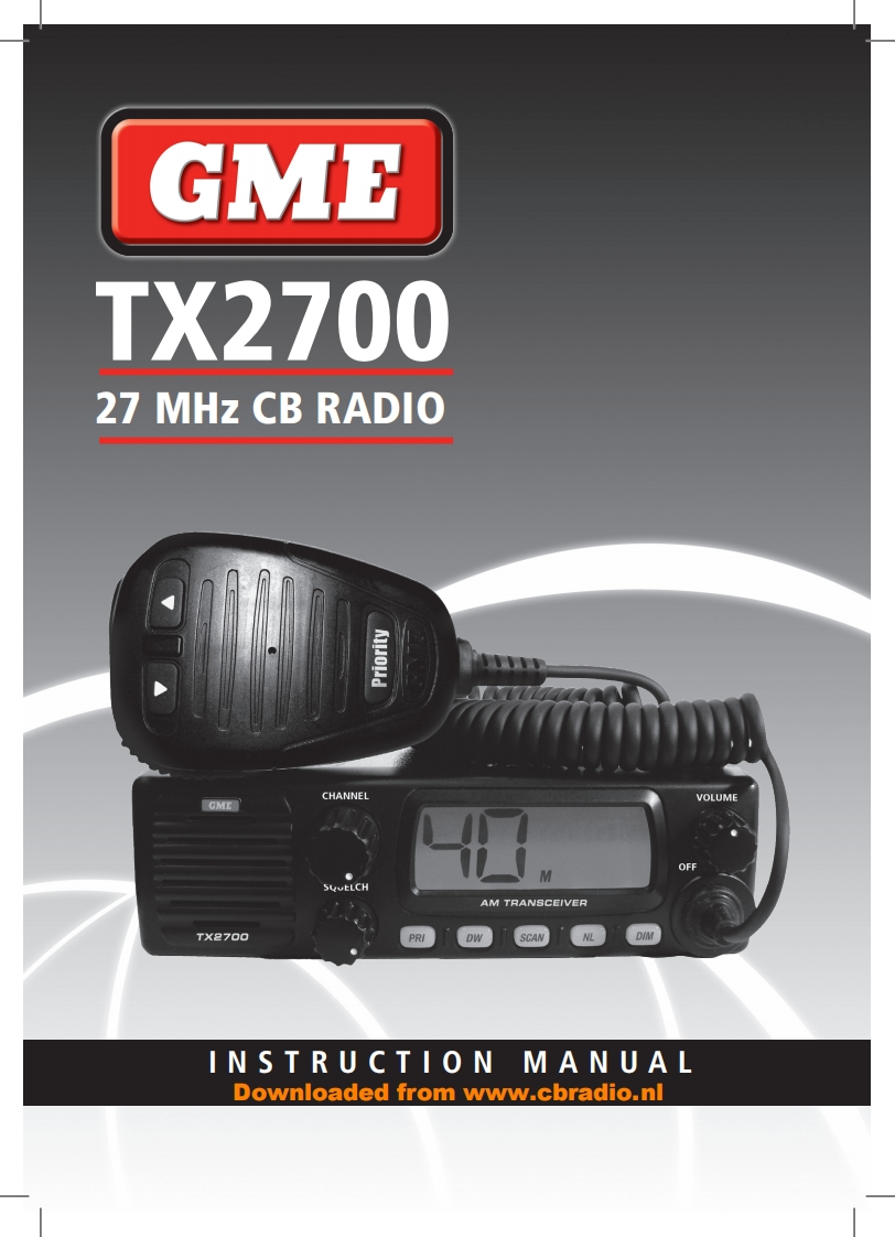 GME_TX2700_使用说明书手册
