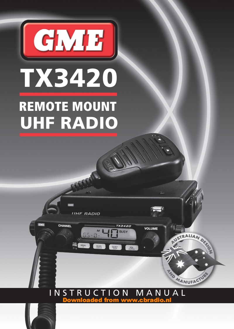 GME_TX3420_使用说明书手册