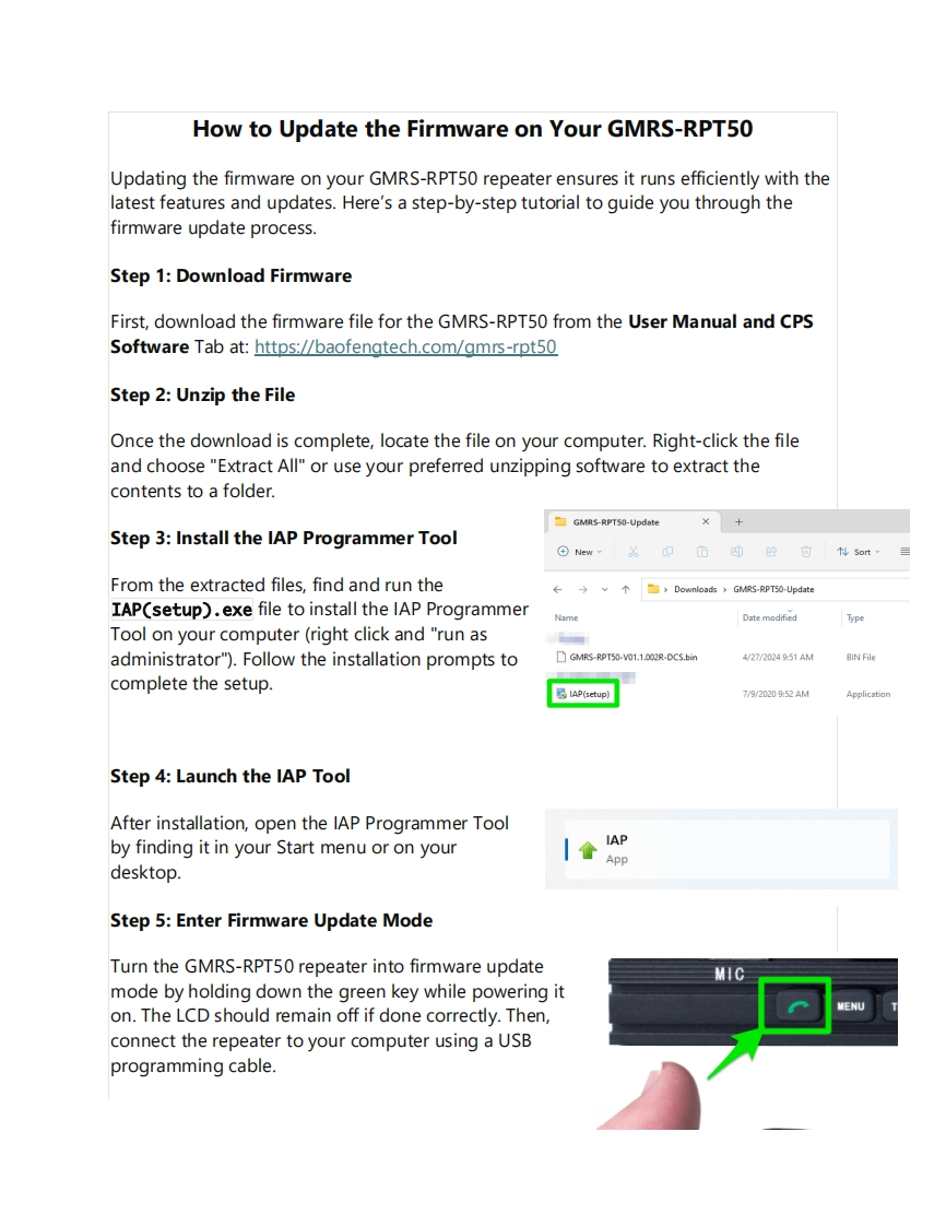 GMRS-RPT50-Firmware-Update