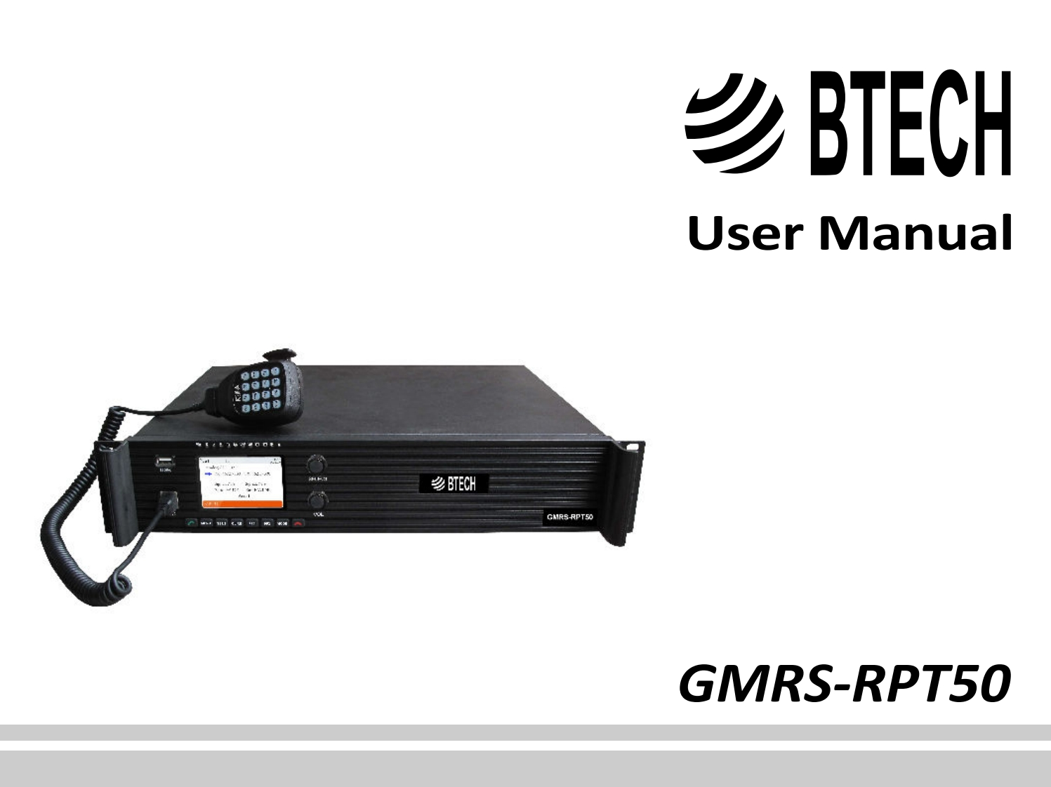 GMRS-RPT50-User-操作说明书手册
