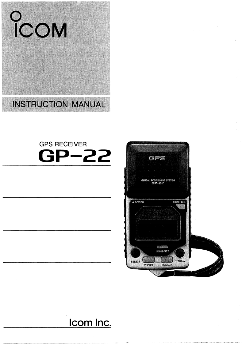GP-22_Manual操作说明书手册