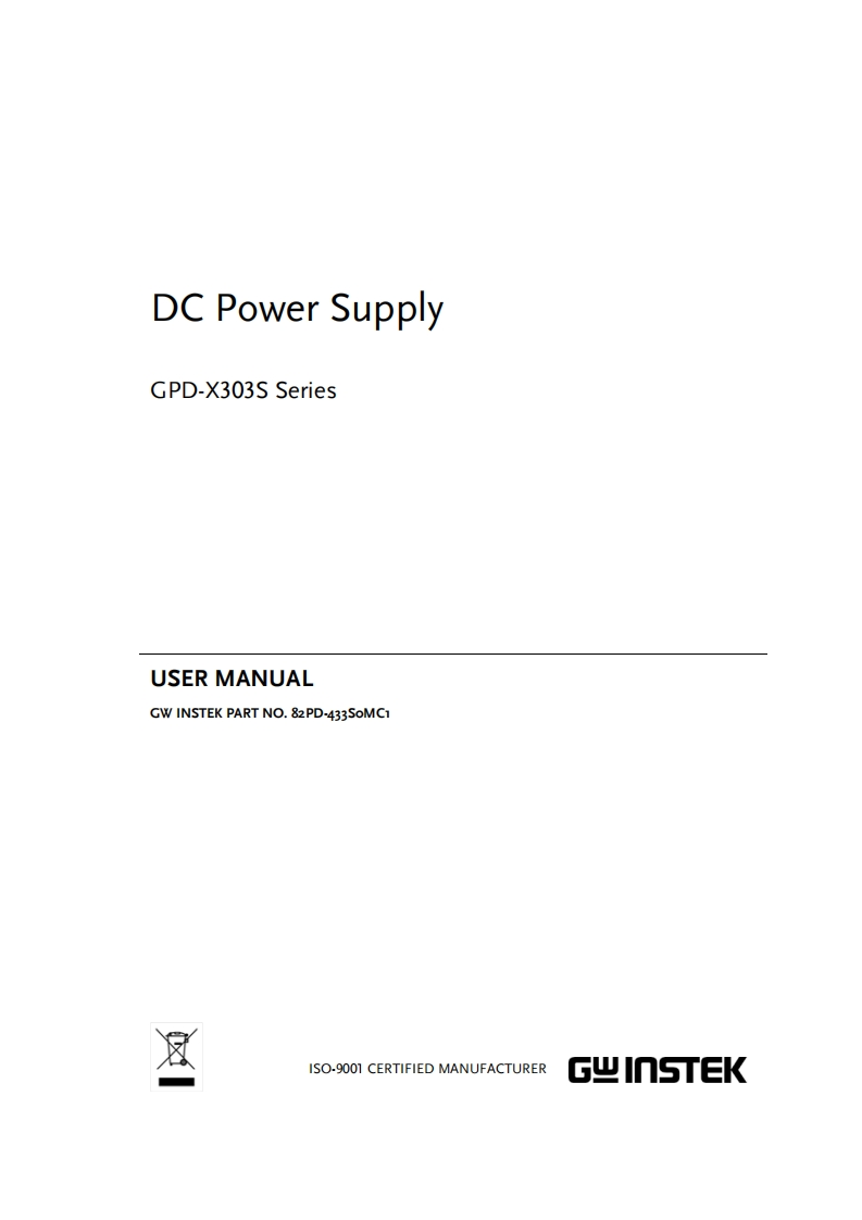 GPD-X303S-Series_usermanual操作说明书手册_EN