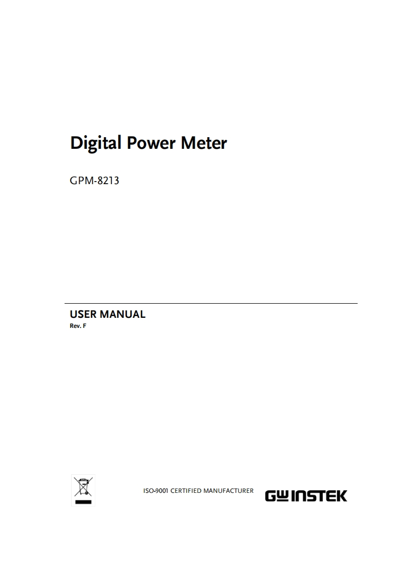 GPM-8213_usermanual操作说明书手册_EN