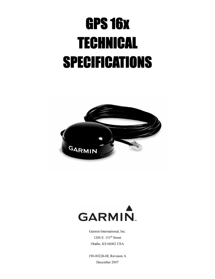 GPS16x-LVS_TechnicalSpecifications