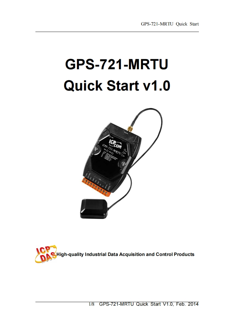 GPS721_MRTU_用户操作说明书手册_v100_EN