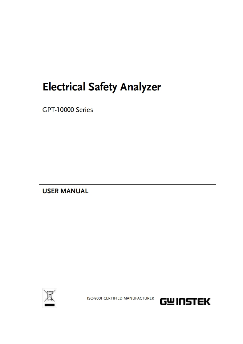 GPT-10000-Series_usermanual操作说明书手册_EN
