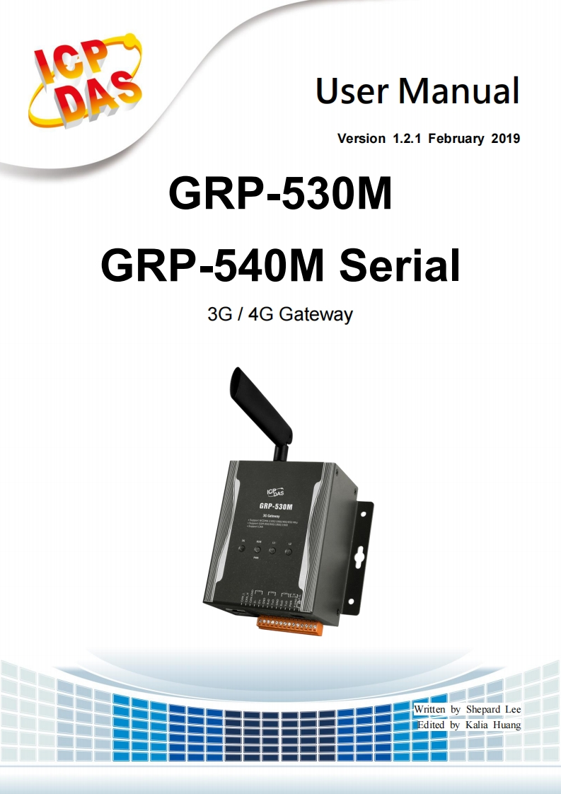 GRP-530M-540M_操作说明书手册_英语_v1.2.1