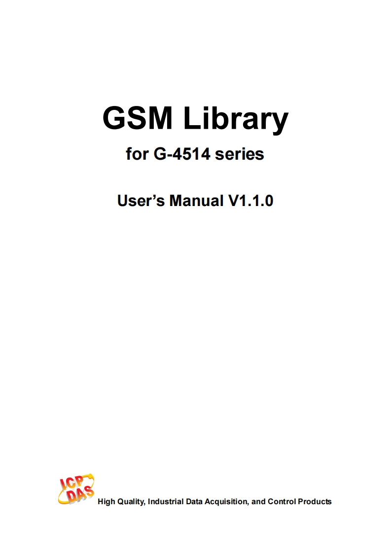 GSM_Library_用户使用操作说明书手册_V1.10_英语