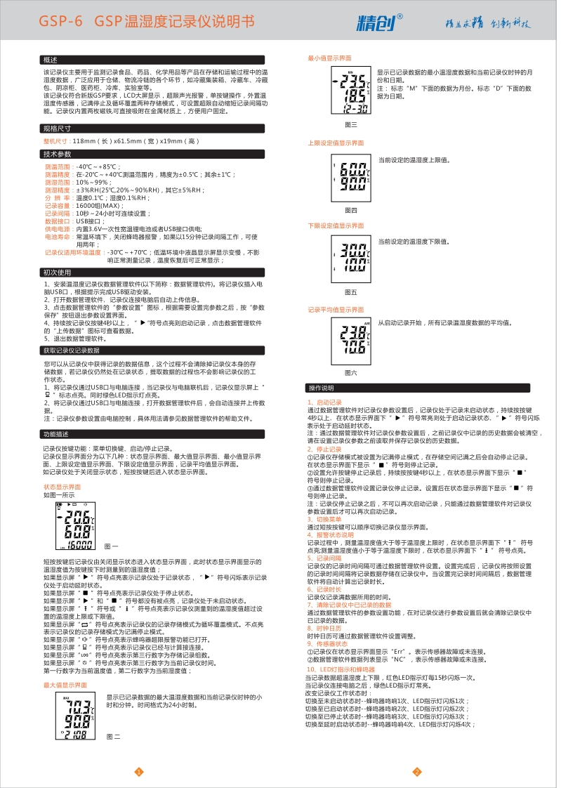 GSP-6_2标准操作说明书手册