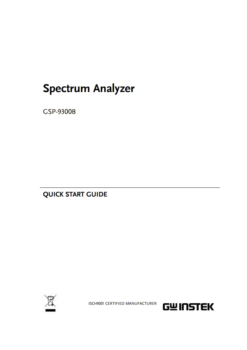 GSP-9300B_简明操作说明书手册_EN新质力文库 - 聚焦新质生产力发展的数字化知识库_行业洞察 / 理论成果 / 实践指南免费下载新质力文库