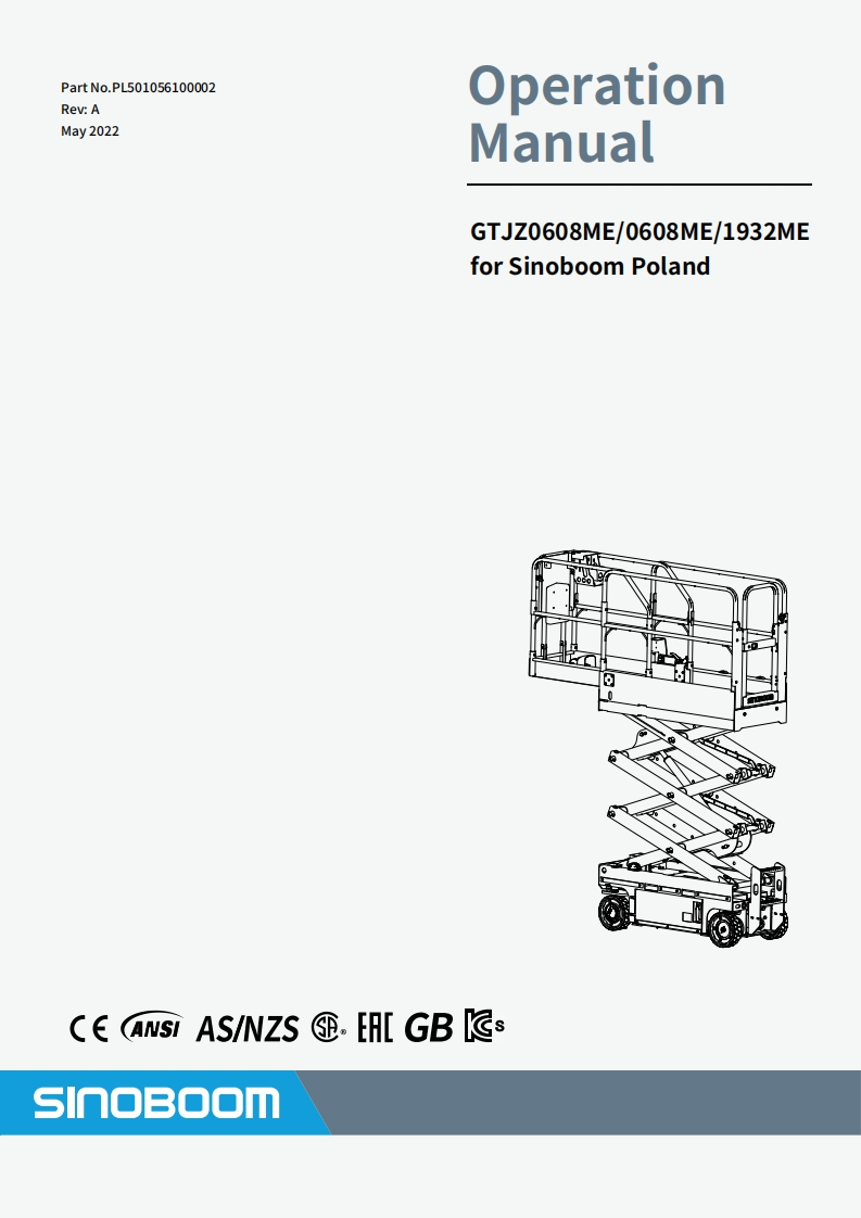 GTJZ0608ME-Operation-Manual操作与维护手册-PL_update