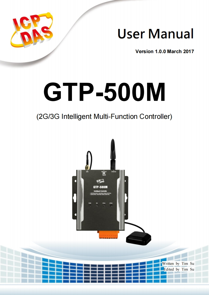 GTP-500M_用户操作说明书手册_英语
