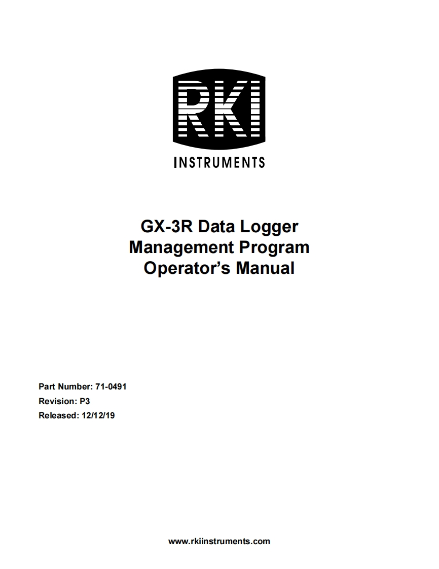 GX-3R_Datalogging_手册说明书指南