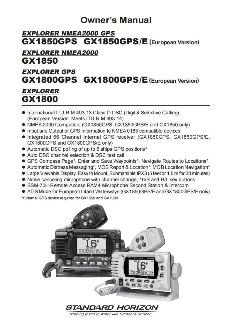 GX1800-GX1850-manual-E操作说明书手册