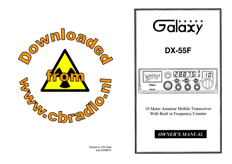 Galaxy_DX55F_ENG操作说明书手册