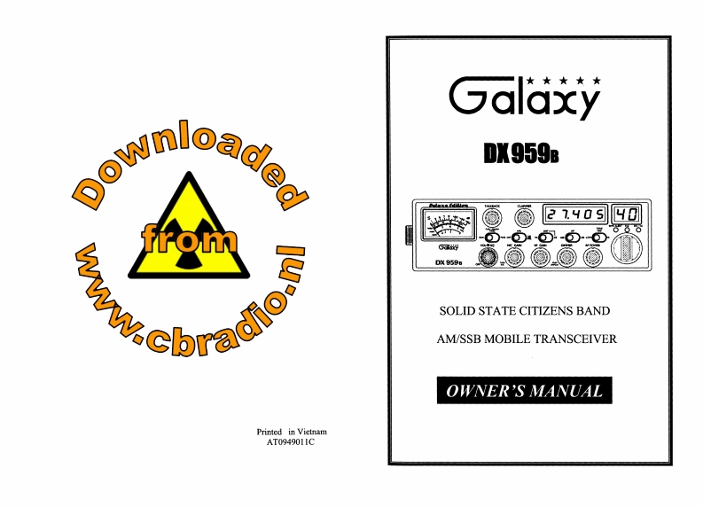 Galaxy_DX959B_使用说明书手册