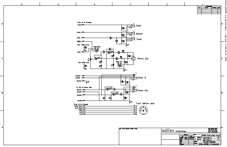 GallienKrueger-2001RB-pwr-电气原理图手册2