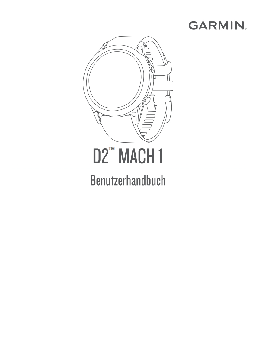 GarminD2Mach1BenutzerhandbuchDeutsch使用说明书手册