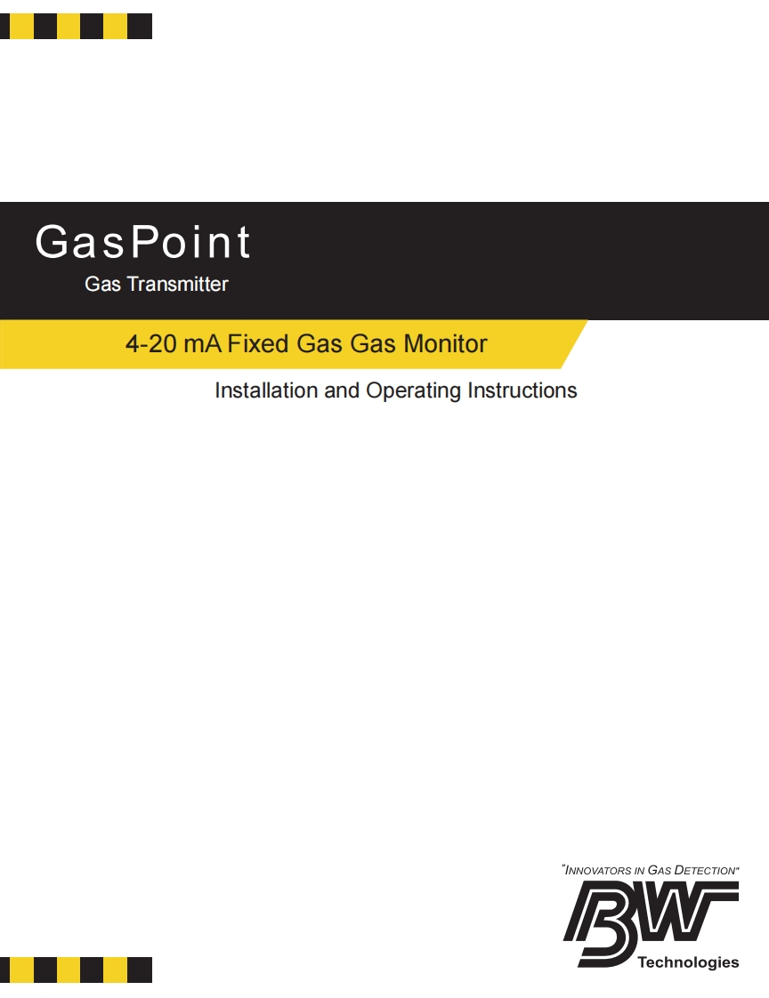 GasPoint_手册说明书指南