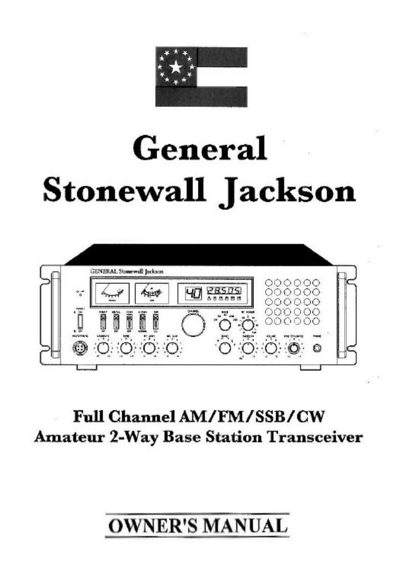 General_Stonewall-Jackson_(Manual操作说明书手册)